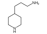 4-Piperidinepropanamine Structure