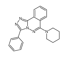 3-phenyl-6-piperidin-1-yl-[1,2,4]triazolo[3,4-a]phthalazine Structure