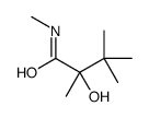 2-hydroxy-N,2,3,3-tetramethylbutanamide Structure