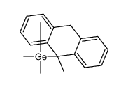 trimethyl-(9-methyl-10H-anthracen-9-yl)germane Structure