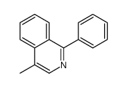 4-methyl-1-phenylisoquinoline结构式