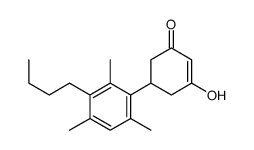 5-(3-butyl-2,4,6-trimethylphenyl)-3-hydroxycyclohex-2-en-1-one Structure