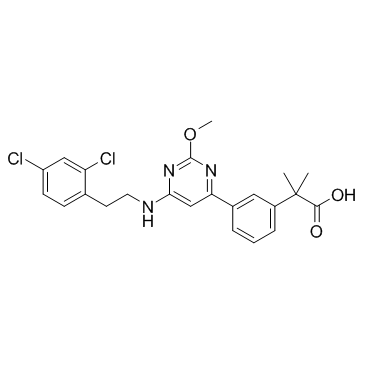 prostaglandin D2(PGD2) inhibitor structure