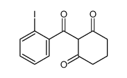 2-(2-iodobenzoyl)cyclohexane-1,3-dione结构式