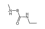 DIMETHYLAMINE-BORANE CARBOXYLIC ACID-N-ETHYL AMIDE Structure
