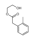 2-hydroxyethyl 2-(2-methylphenyl)acetate Structure