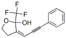 (z)-3-(3-phenylprop-2-ynylidene)-2-(trifluoromethyl)tetrahydrofuran-2-ol结构式