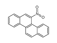 Chrysene, 5-nitro- Structure