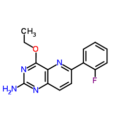 4-ethoxy-6-(2-fluorophenyl)pyrido[3,2-d]pyrimidin-2-amine Structure