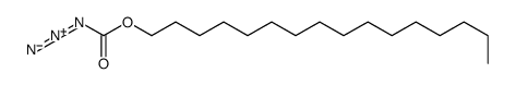 hexadecyl N-diazocarbamate结构式