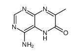 6(5H)-Pteridinone,4-amino-7-methyl-(7CI) picture