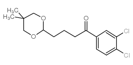 3',4'-DICHLORO-4-(5,5-DIMETHYL-1,3-DIOXAN-2-YL)BUTYROPHENONE picture
