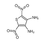 2,5-dinitrothiophene-3,4-diamine结构式