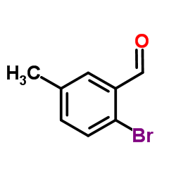 2-Bromo-5-methylbenzaldehyde Structure