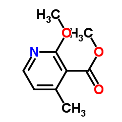 Methyl 2-methoxy-4-methylnicotinate Structure