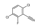 3,6-dichloro-2-fluoro-benzonitrile structure