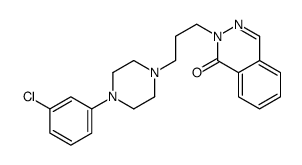 2-[3-[4-(3-chlorophenyl)piperazin-1-yl]propyl]phthalazin-1-one结构式