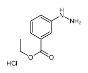 Ethyl 3-hydrazinylbenzoate hydrochloride Structure