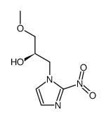 (2R)-3-methoxy-1-(2-nitroimidazol-1-yl)-2-propanol结构式
