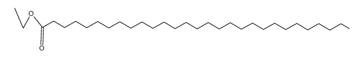 ethyl nonacosanoate结构式