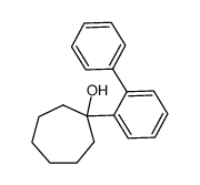 1-([1,1'-biphenyl]-2-yl)cycloheptan-1-ol结构式