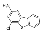 4-chloro-benzo[4,5]thieno[3,2-d]pyrimidin-2-ylamine Structure