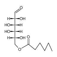 O6-Hexanoyl-D-galactose Structure