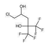 5-chloro-1,1,1-trifluoro-2-(trifluoromethyl)pentane-2,4-diol Structure