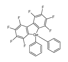 1,2,3,4,5,6,7,8-Octafluoro-9,9-diphenyl-9-germa-9H-fluorene Structure