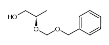 (R)-2-(benzyloxymethoxy)propan-1-ol结构式