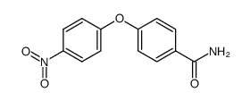4-(4-nitro-phenoxy)-benzoic acid amide结构式