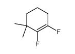 Cyclohexene, 1,2-difluoro-3,3-dimethyl- (9CI) picture