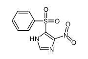5-(benzenesulfonyl)-4-nitro-1H-imidazole结构式