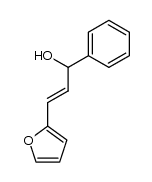 3-(furan-2-yl)-1-phenylprop-2-en-1-ol结构式