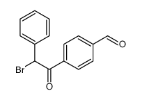 4-[Bromo(phenyl)acetyl]benzaldehyde Structure