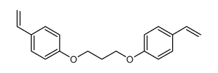 1-ethenyl-4-[3-(4-ethenylphenoxy)propoxy]benzene结构式