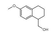 (6-methoxy-1,2,3,4-tetrahydronaphthalen-1-yl)methanol结构式