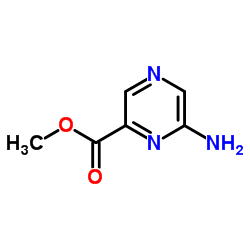 methyl 6-aminopyrazine-2-carboxylate Structure