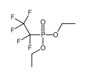 1-diethoxyphosphoryl-1,1,2,2,2-pentafluoroethane结构式