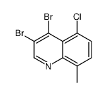 5-Chloro-3,4-dibromo-8-methylquinoline picture