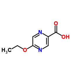 5-Ethoxy-2-pyrazinecarboxylic acid structure