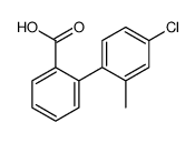 2-(4-chloro-2-methylphenyl)benzoic acid Structure