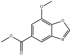 Methyl 7-methoxy-1,3-benzoxazole-5-carboxylate structure