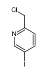 2-(Chloromethyl)-5-iodopyridine结构式