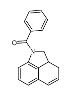 1-benzoyl-1,2,2a,3-tetrahydro-benz[cd]indole Structure