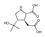 1'-hydroxykainic acid Structure