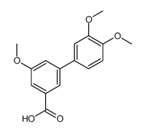 3-(3,4-dimethoxyphenyl)-5-methoxybenzoic acid Structure