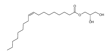 1-oleoyl-sn-glycerol structure