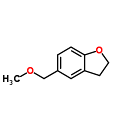 5-(Methoxymethyl)-2,3-dihydro-1-benzofuran结构式