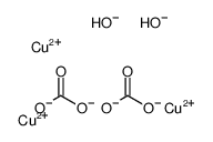tricopper,dicarbonate,dihydroxide结构式
